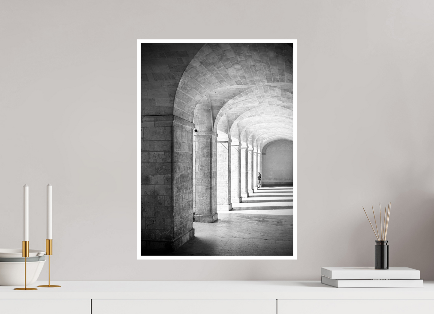 40 x 56 cm, Brillante La voûte du Triangle d’Or