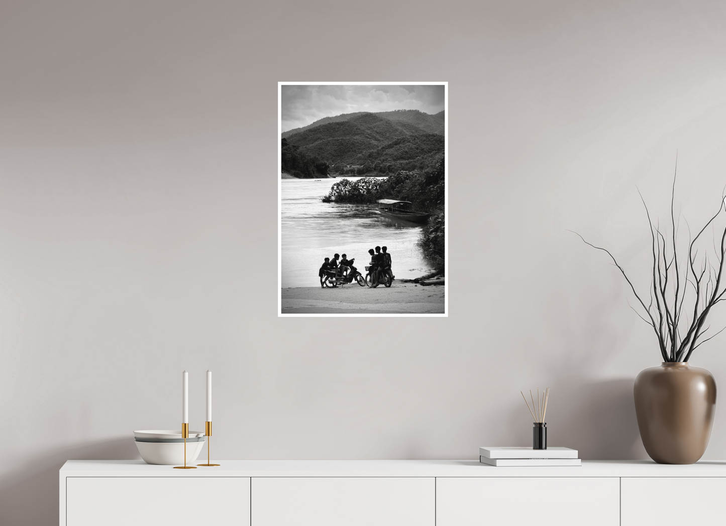 50 x 70 cm, MAT La jeunesse du Mékong