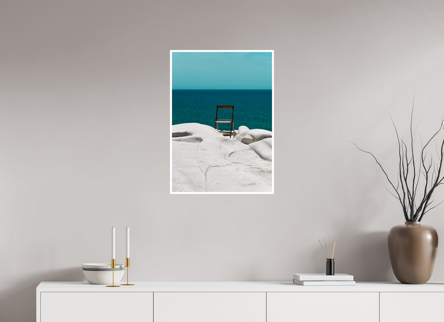 50 x 70 cm, BRILLANT La zénitude sicilienne