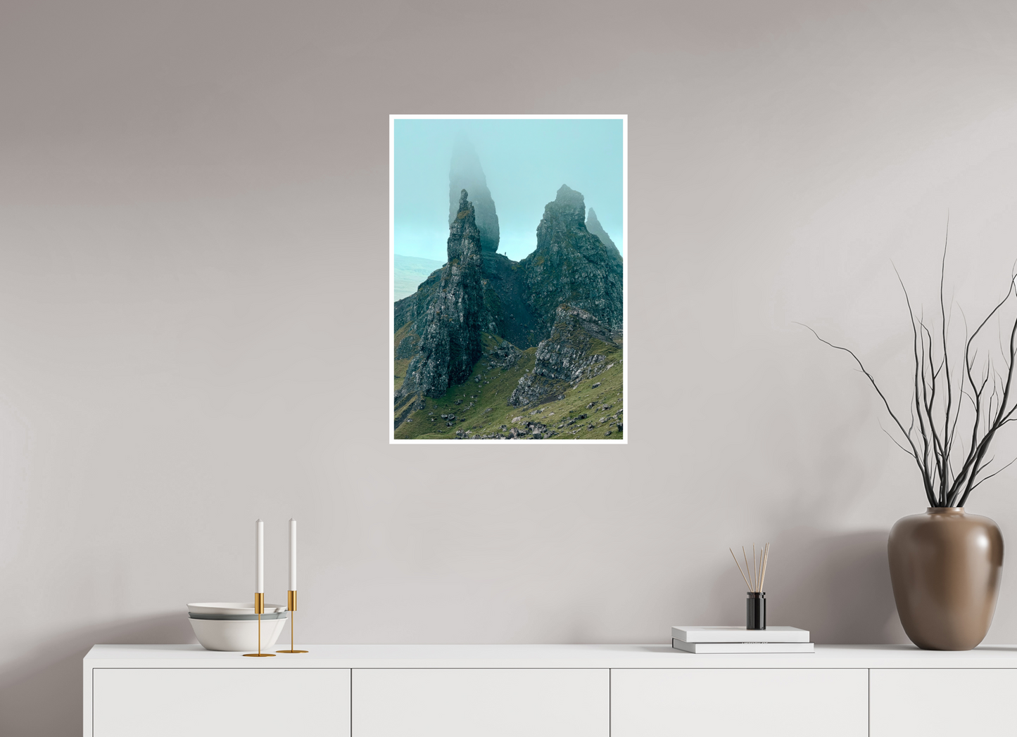 50 x 70 cm, Brillante La nature d'Écosse