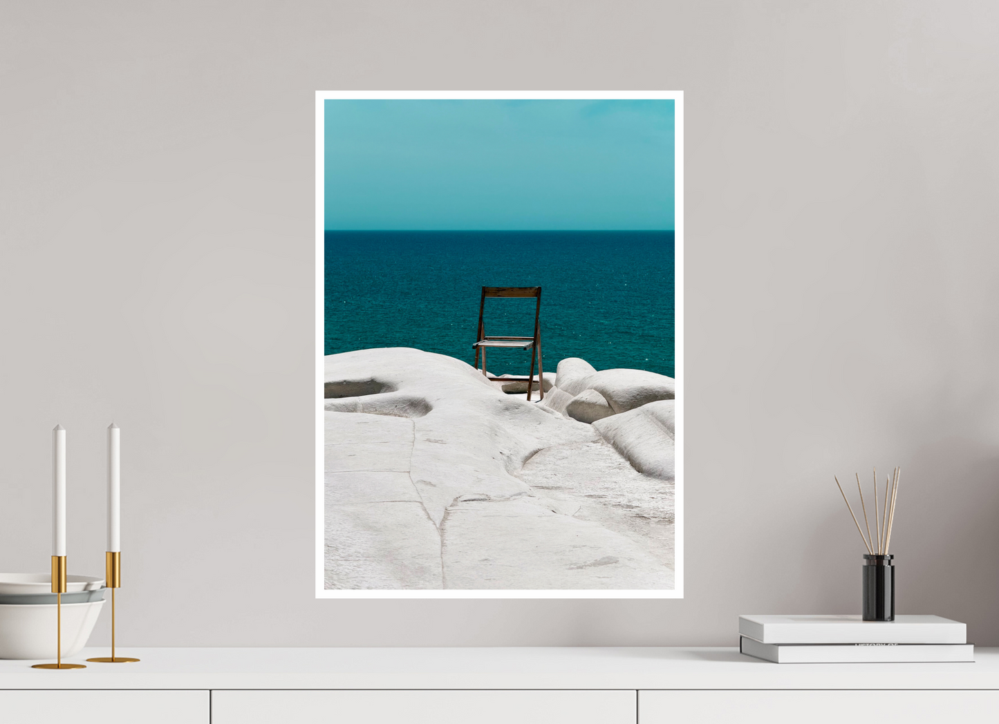 40 x 56 cm, BRILLANT La zénitude sicilienne