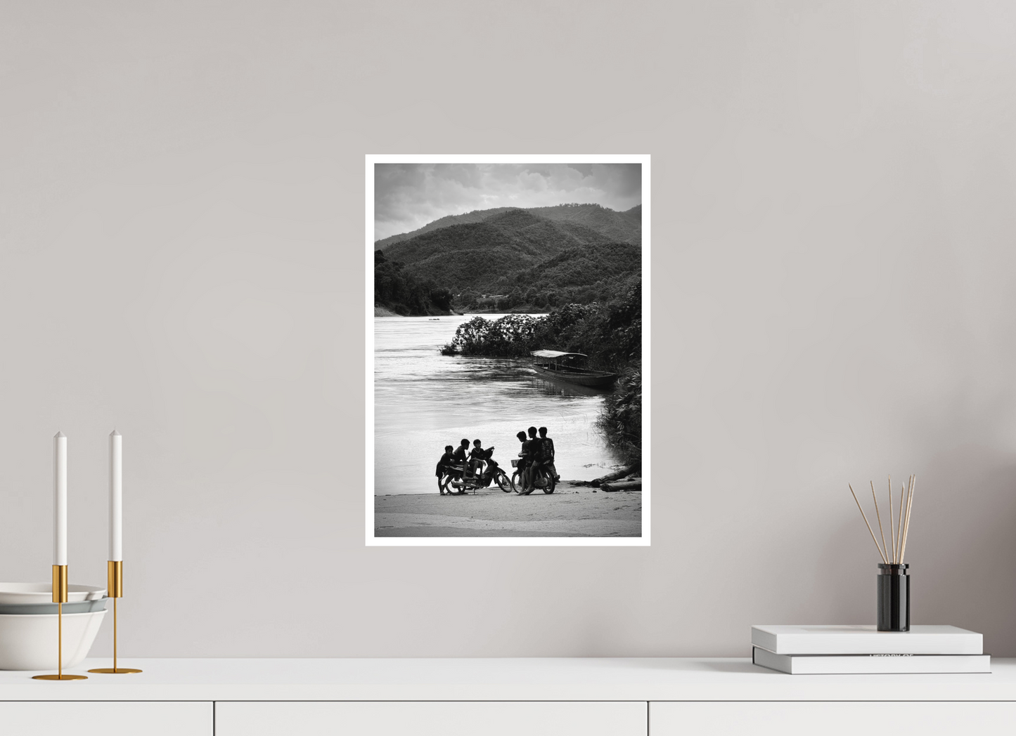 30 x 42 cm, Mate La jeunesse du Mékong