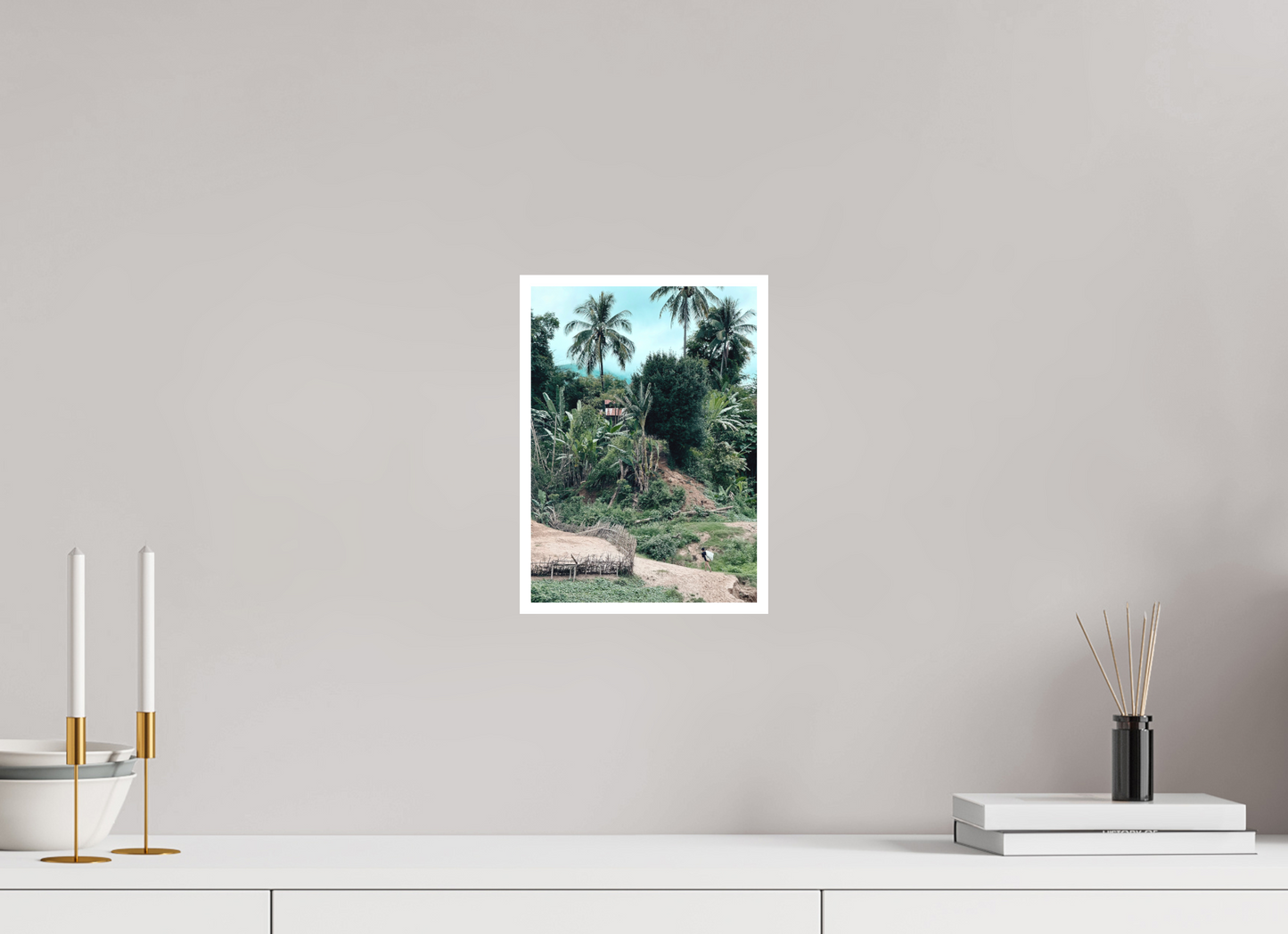 20 x 28 cm, Mate Un paysan au Laos