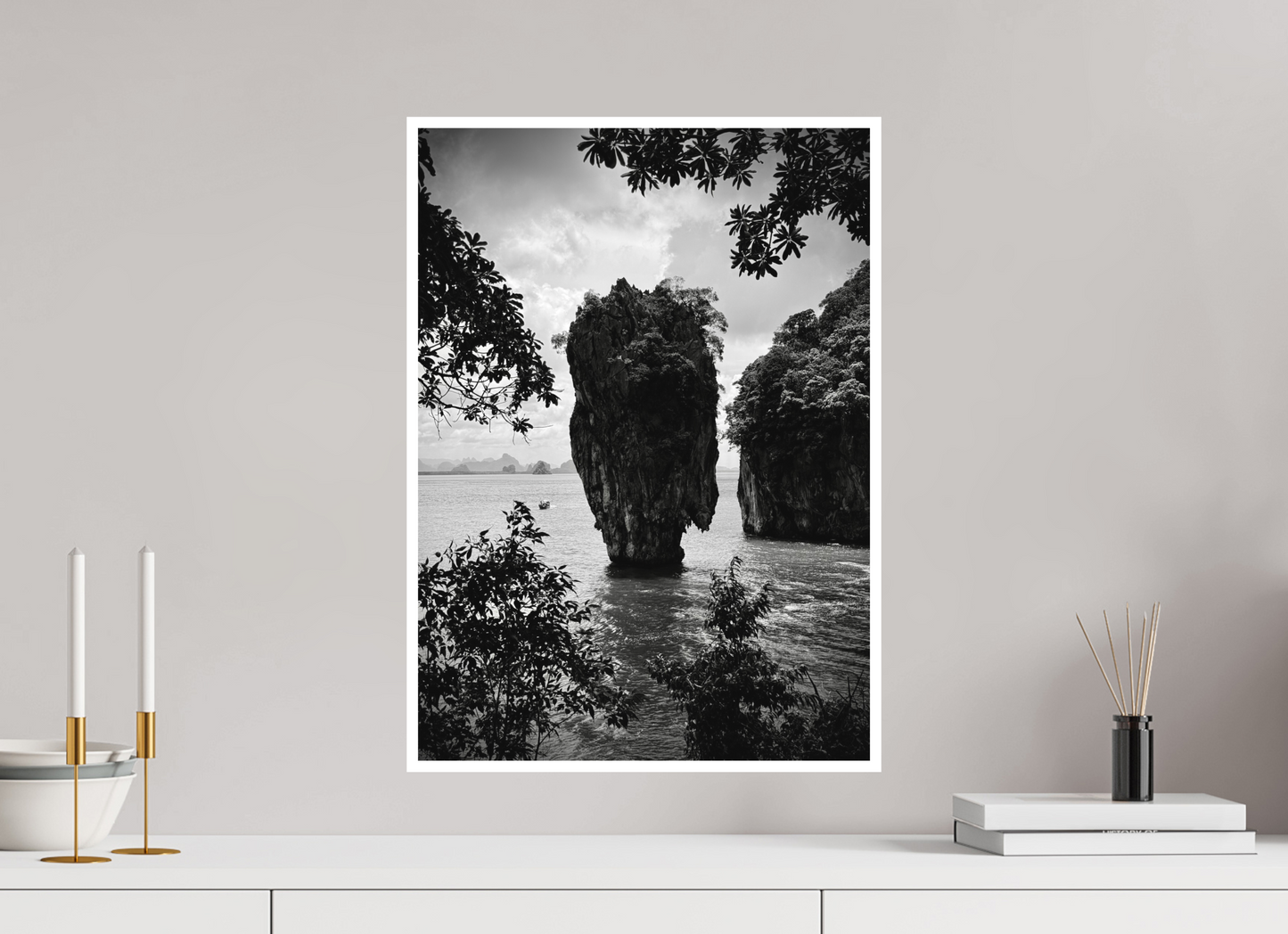 40 x 56 cm, Mate Une île en Thaïlande