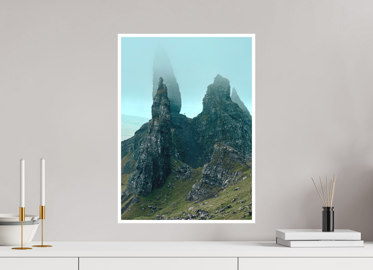 40 x 56 cm, Mate La nature d'Écosse