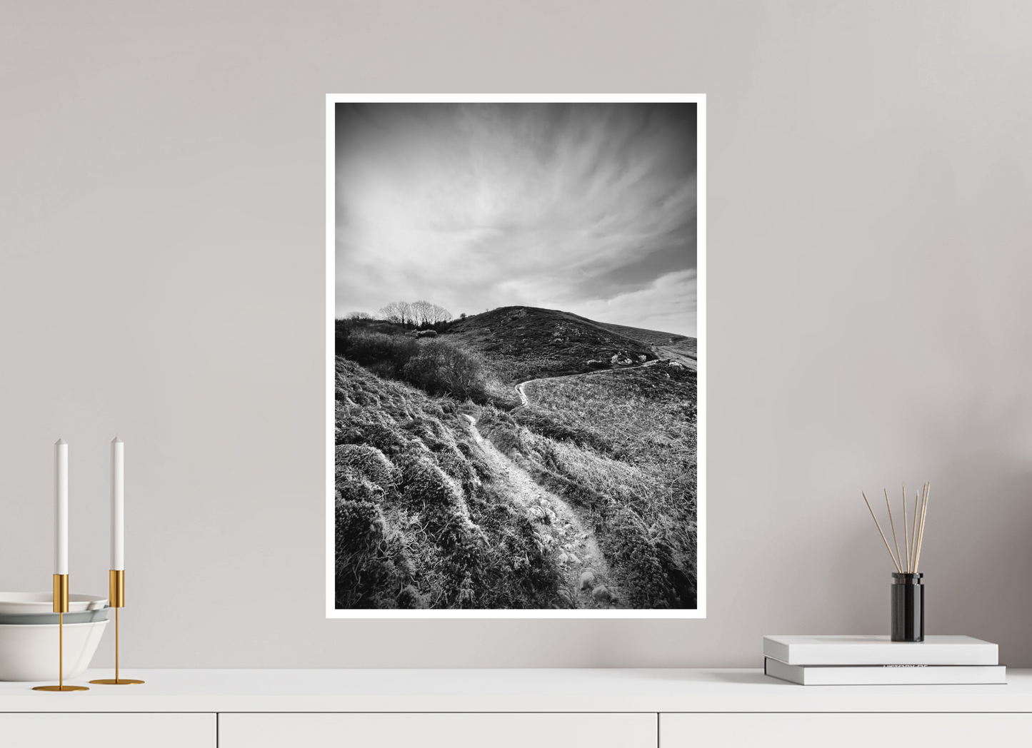 40 x 56 cm, Mate Le chemin de Bretagne