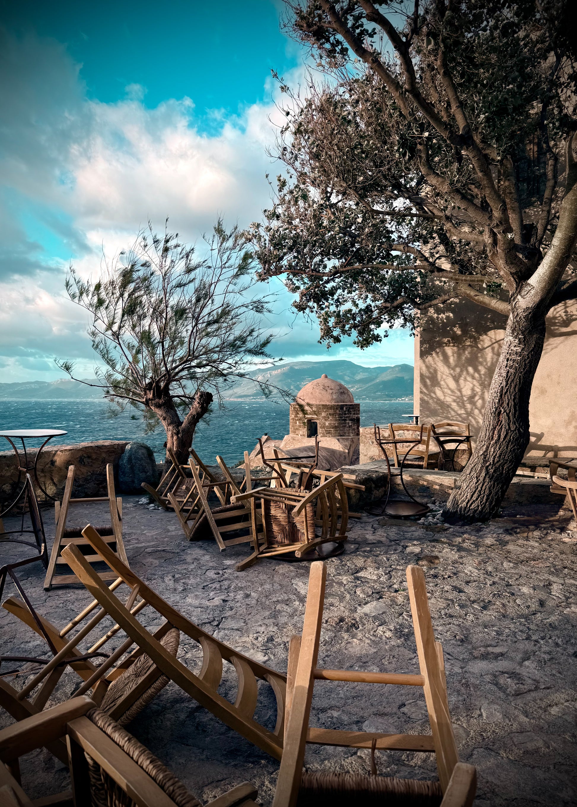 Main image Une tempête en Grèce