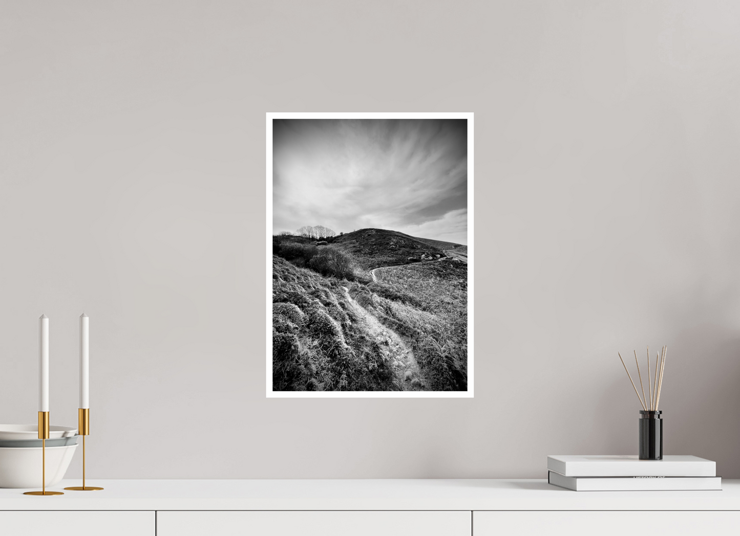 30 x 42 cm, Brillante Le chemin de Bretagne