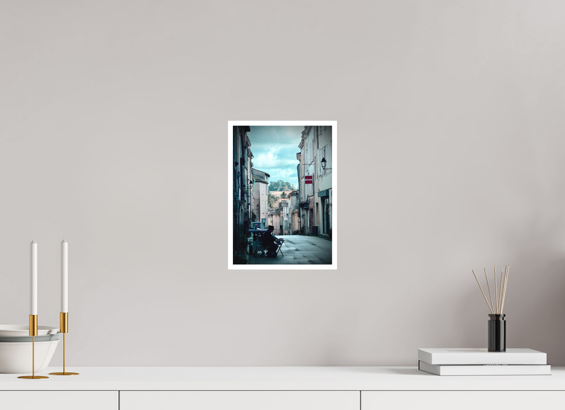 20 x 28 cm, Mate Un artiste à La Réole