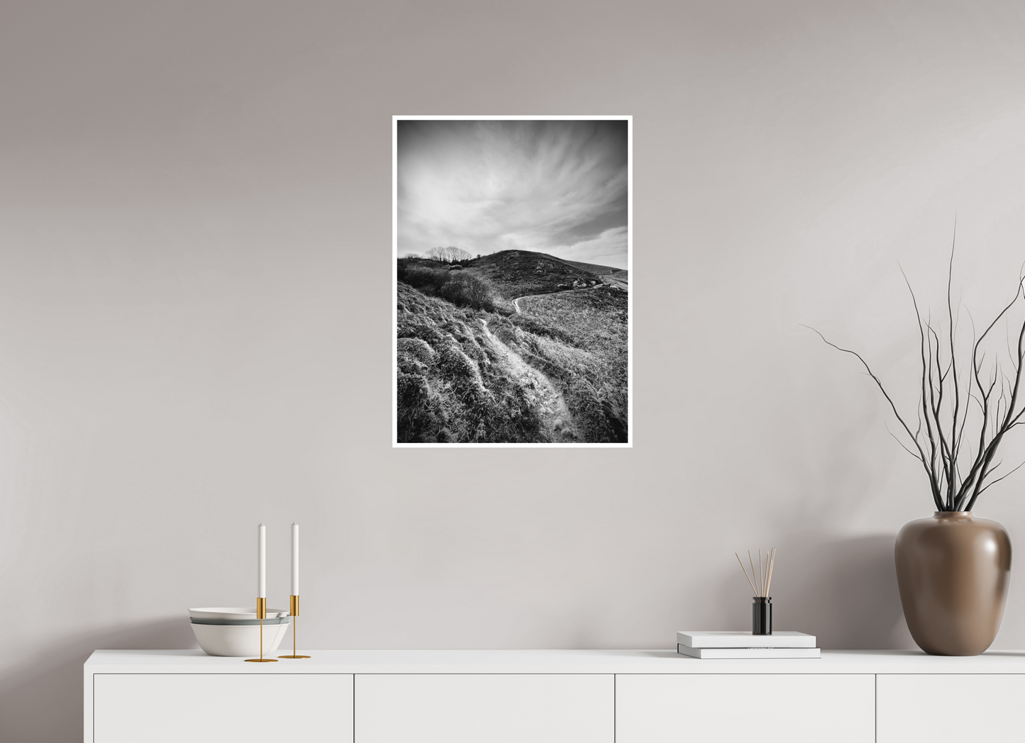 50 x 70 cm, Mate Le chemin de Bretagne