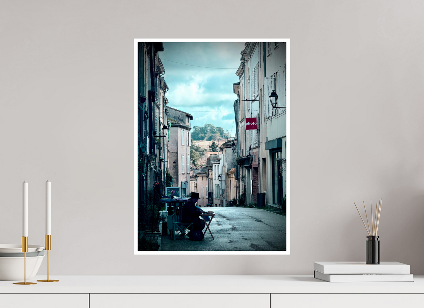 40 x 56 cm, Brillante Un artiste à La Réole